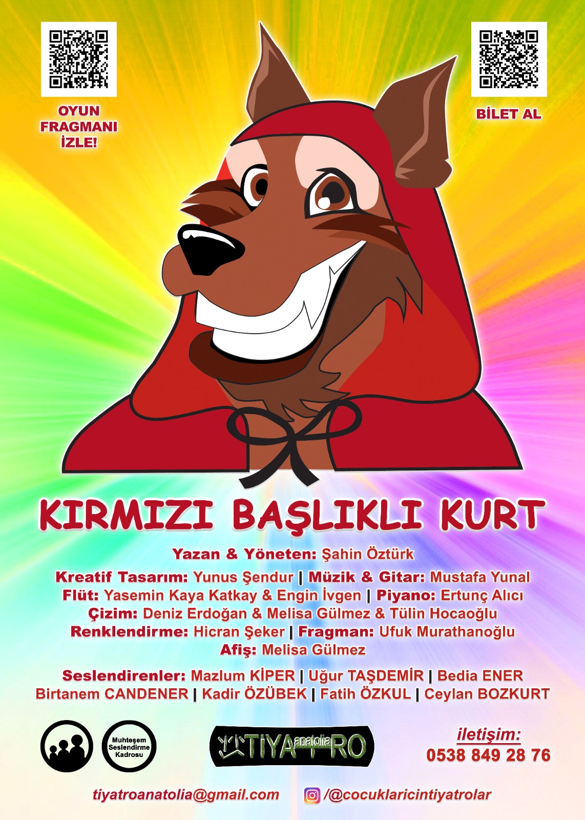 KIRMIZI BAŞLIKLI KURT