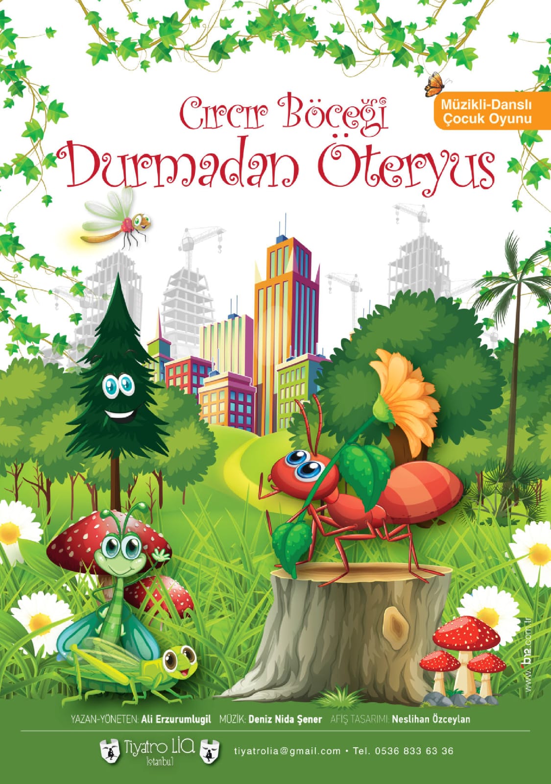 CIRCIR BÖCEĞİ DURMADAN ÖTERYUS