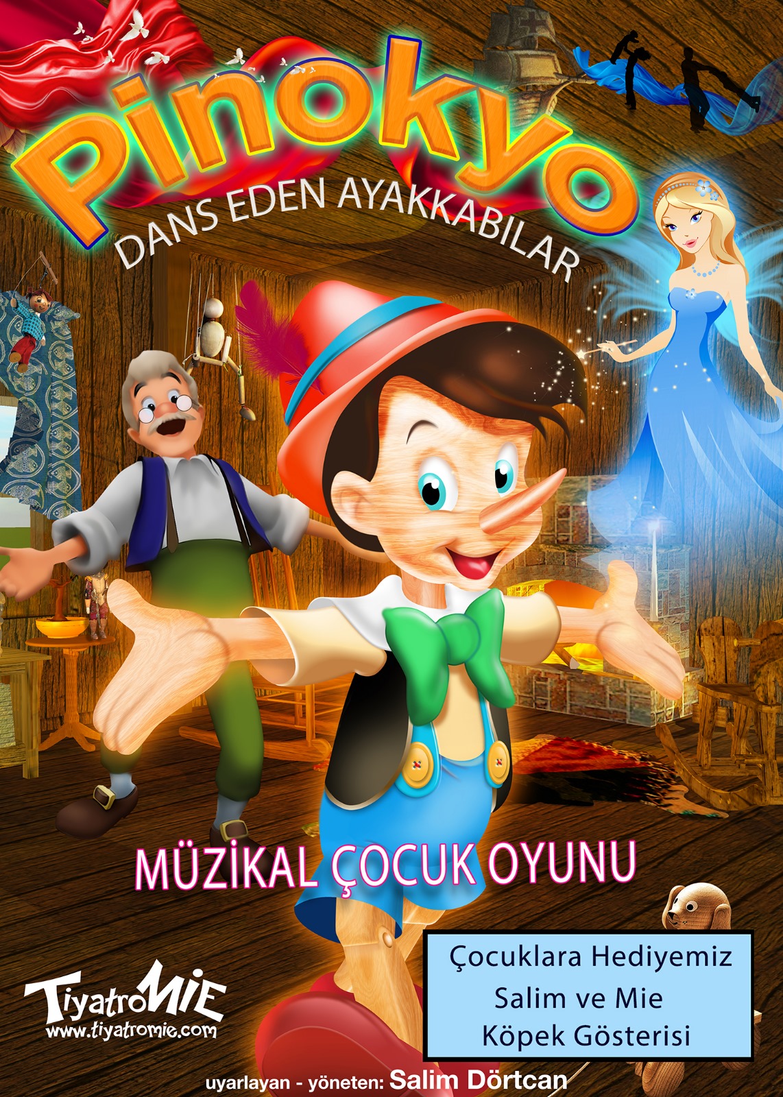 PİNOKYO DANS EDEN AYAKKABILAR