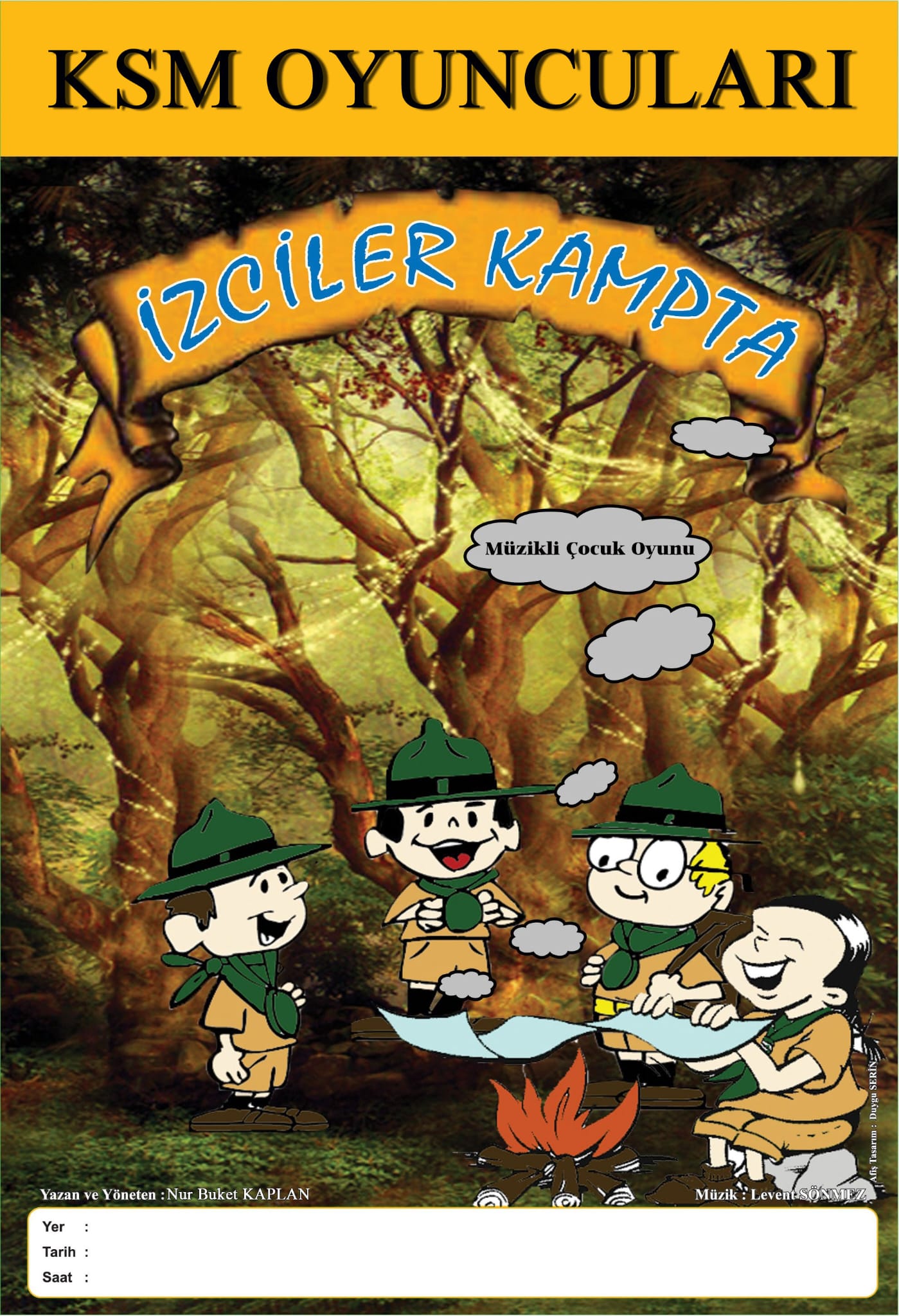 İZCİLER KAMPTA