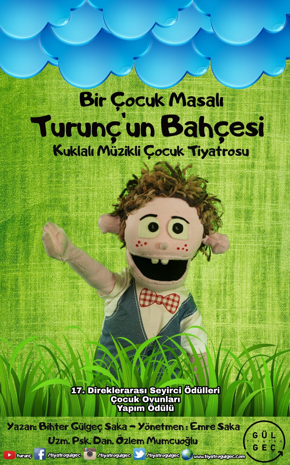 BİR ÇOCUK MASALI TURUNÇ'UN BAHÇESİ 