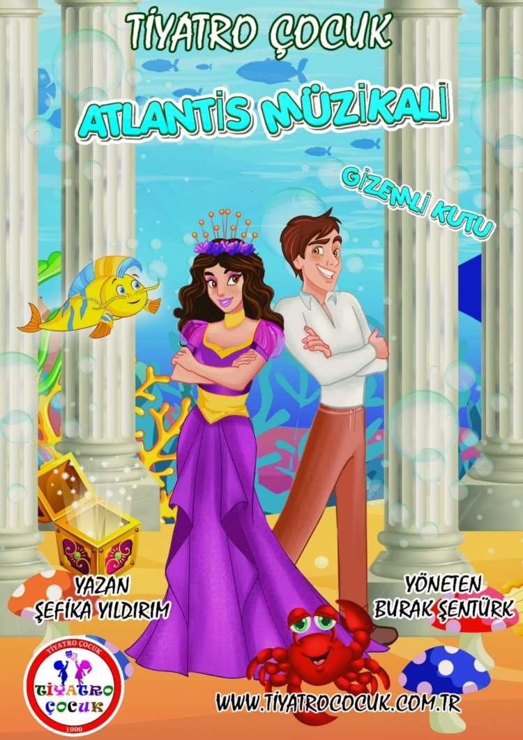 ATLANTİS MÜZİKALİ GİZEMLİ KUTU